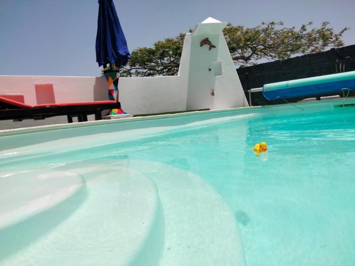 Ferienwohnung Aptos Con Piscina Clima El Flamboyan 1 Teseguite Exterior foto